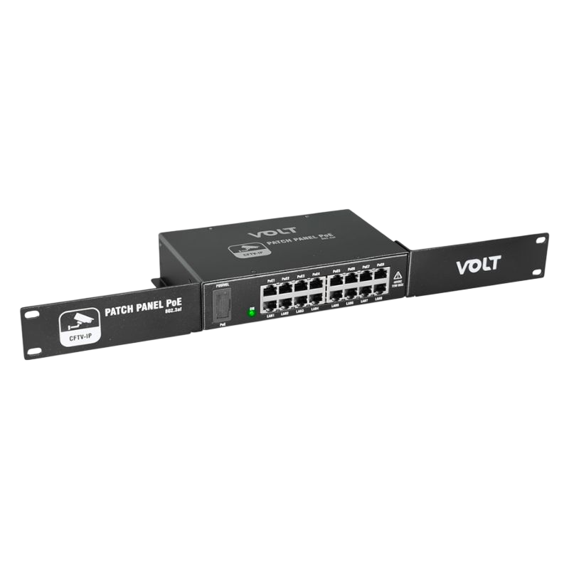 PATCH PANEL GIGA 8 PORTAS VOLT | 0